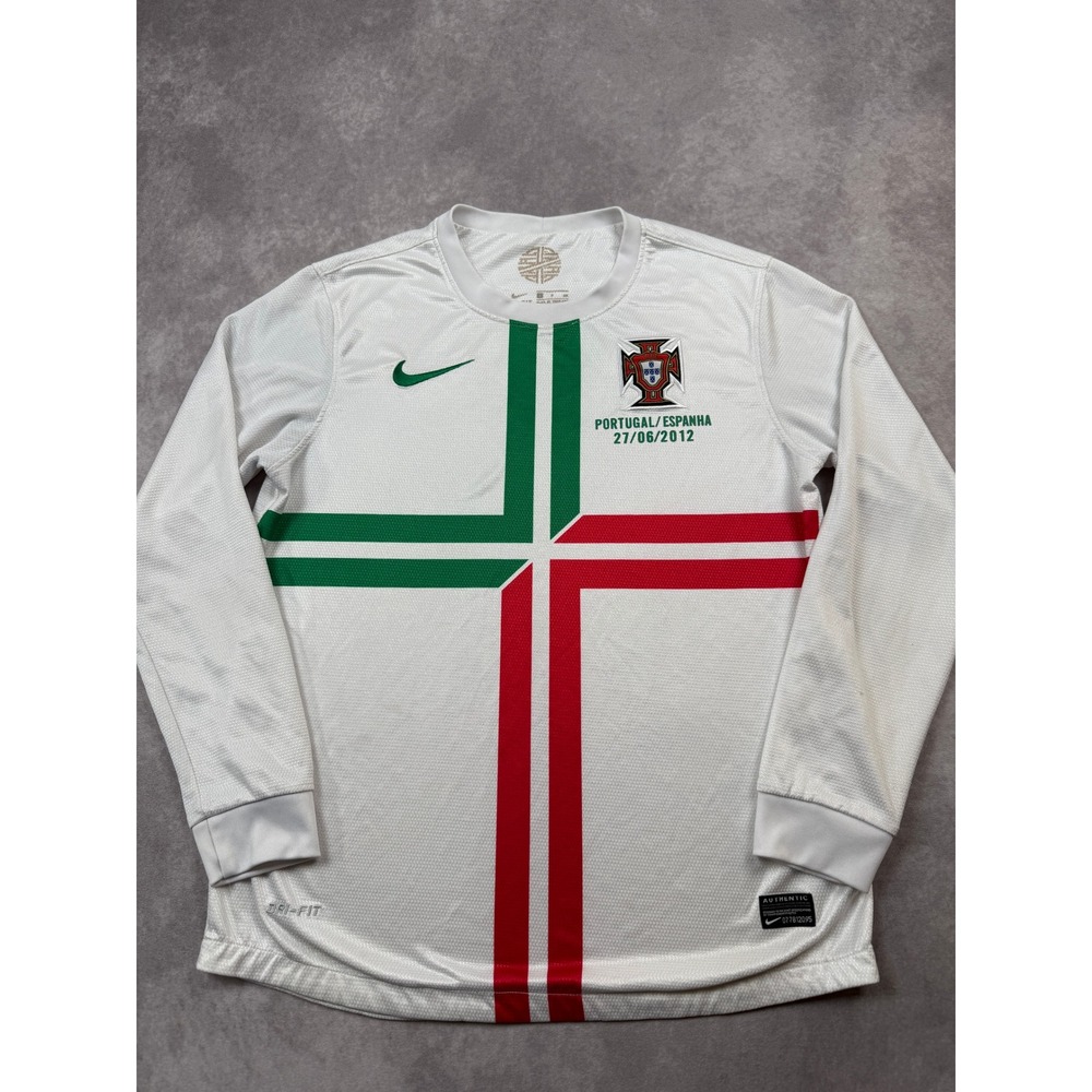 Nike Portugal‎ Espana 2012 National Team Long Sleeve Soccer Jersey Adult Small
